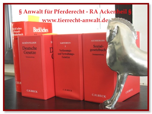 Anwalt für Pferderecht Ackenheil Kanzlei für Pferderecht / Pferdekaufrecht