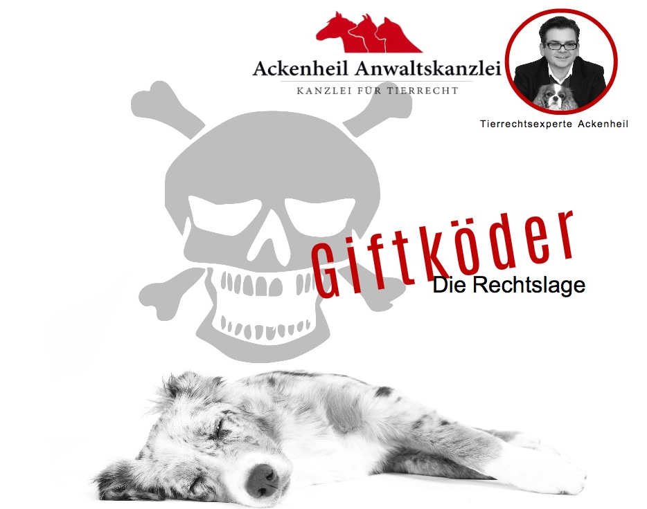 Giftköder Rechtliches zu GiftköderAttacken Anwalt Ackenheil